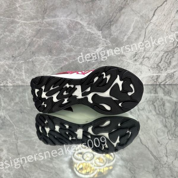 

2023 luxurys designer platform sports shoes men's trend training shoes multi color white fashion women's sports shoes retro casual, Black
