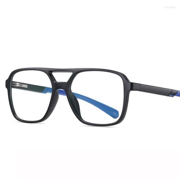 

sunglasses frames retro square plastic titanium anti blue light glasses ultralight women optical fashion computer 502006366571, Black