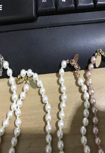 

lady pearl collarbone chain choker necklace diamond baroque jewelry gift planet pendant fashion party accessories8889748, Silver