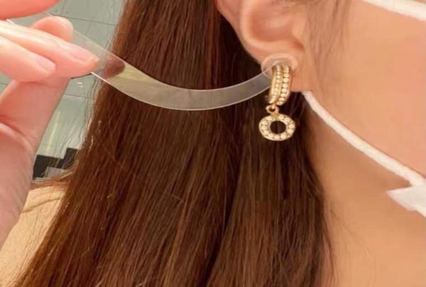 

fashion stud earrings for lady women party wedding lovers gift engagement jewelry for bride with box nrj2387566, Golden;silver