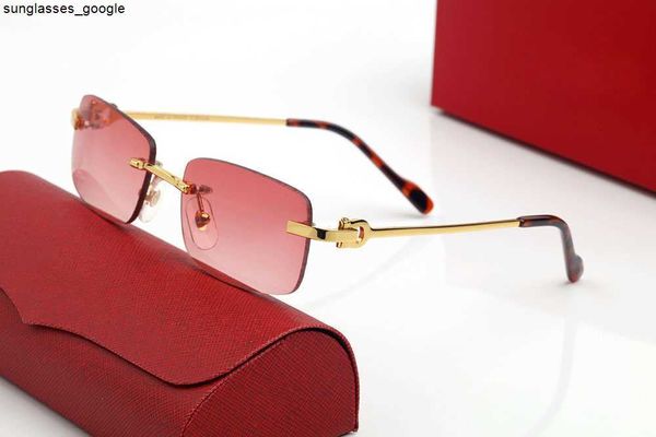 

fashion carti designer cool sunglasses red fashion sunglasses eyeglass frameless ornamental men woman decorative fame rectangle lenses sunni, White;black