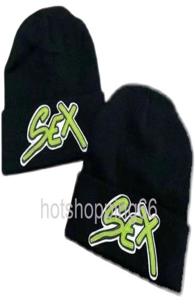 

2022 new couples woolen warm hundred match crow limited cold hat men and women universal chrome7203485, Blue;gray