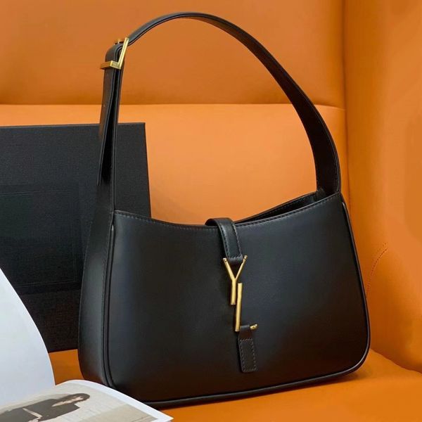 

designer bag le5a7 luxury handbags tote bags y-loulou women's fashion cross body crocodile envelope messenger black calfskin classic di