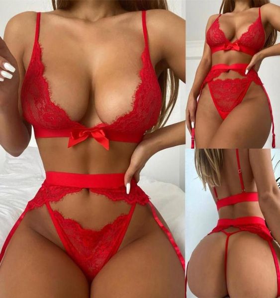 

ladies lingerie red split lace high waist thongs plus bra temptation set muslin pajamas underwear shorts yoga outfit6563126