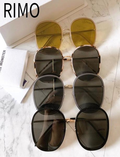 

sunglasses women 2022 for men luxury designer vintage trending products rimo clear alloy uv400 sun glasses7464329, White;black