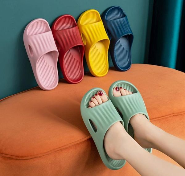 

women summer room slides sandals ultrasoft slippers extra soft cloud shoes antislip quickdrying thickened nonslip slipper9210437, Black