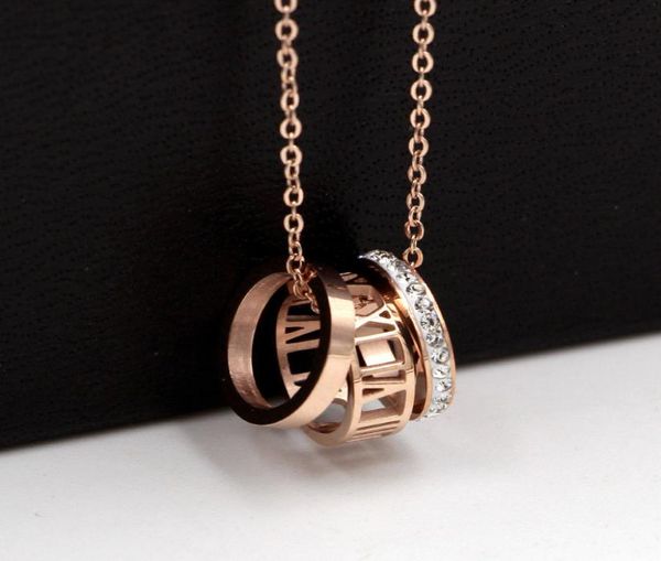 

classic stainless steel necklace for women designer jewelry roman letter necklace women 2020 statement necklace kn0148986726, Silver