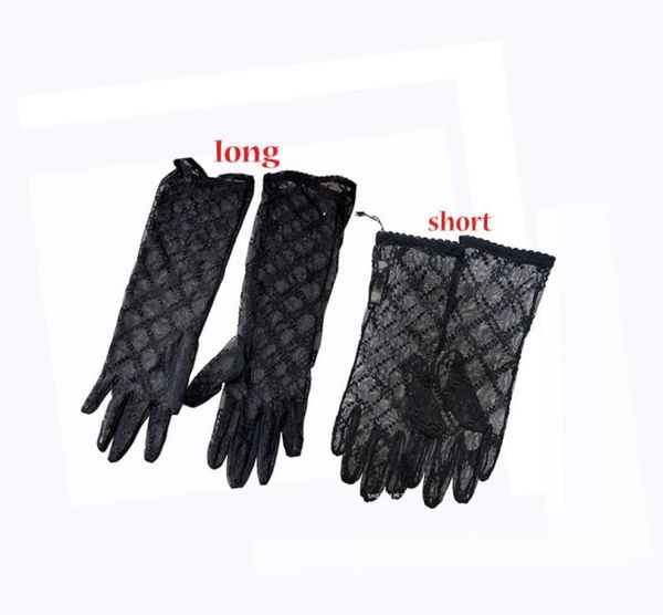 

women long lace bride bridal wedding gloves crystals wedding accessories five fingerless wrist leng no box1358140, Blue;gray