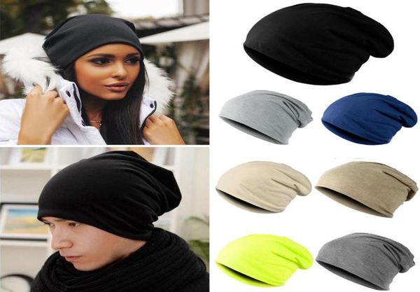 

wholefashion style men knitted winter warm ski crochet slouch hats for women cap cotton skullies blends beanie2608540, Blue;gray