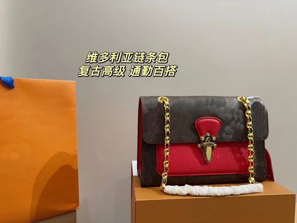 

2023 mini chain bag m41730 multifunctional clutch bag underarm shoulder bag luxury box design authentic multicolor women's handbag