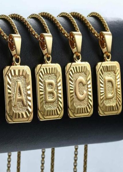 

initial letter pendant name necklack yellow gold j k necklace for women men bt friend jewelry gifts drop50817589063403, Silver