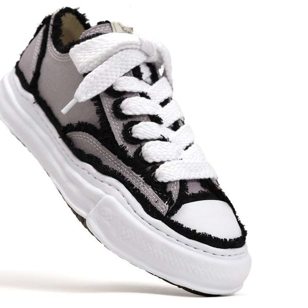 

co mmy dissolving shoes women men platform sneaker leather sneakers maison mihara yasuhiro thick soled lovers' daddy sports casual boar