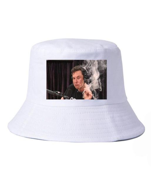 

cloches men women print elon musk smoking bucket hat fashion summer hats fisherman caps panama cap gorras2242776, Blue;gray