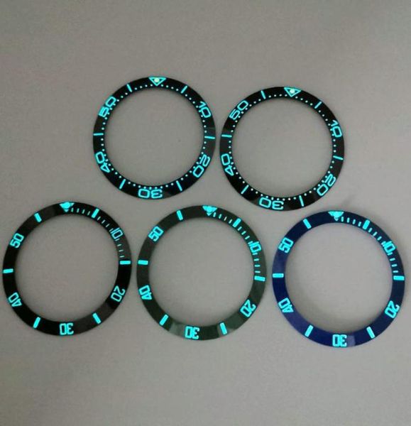 

repair tools kits 38mm super luminous blueblack ceramic bezel insert ring watch fit skx007009 sea master parts9974556