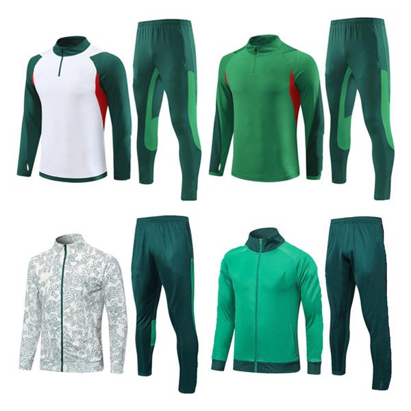 

2023 mexico liga mx club america giovani tracksuit soccer jacket suit raul chicharito lozano dos santos full zipper football sportswear trai, Black