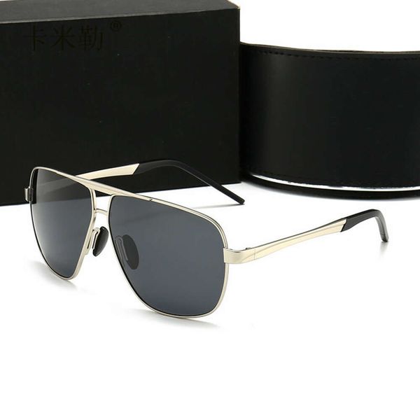 

sunglasses designer original classic fashion new polarizing sunglasses men's driving travelwith box and letters, White;black