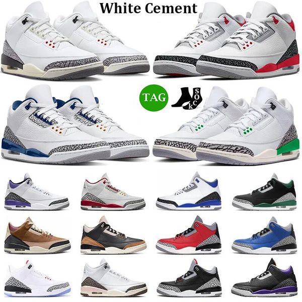 

j balvin 3s 3 palomino hide n sneak men basketball shoes white cement reimagined cardinal dark iris neapolitan muslin desert elephant black