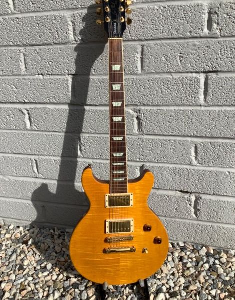 

paul standard, dc, 2004, flame amber electric guitar as same of the pictures
