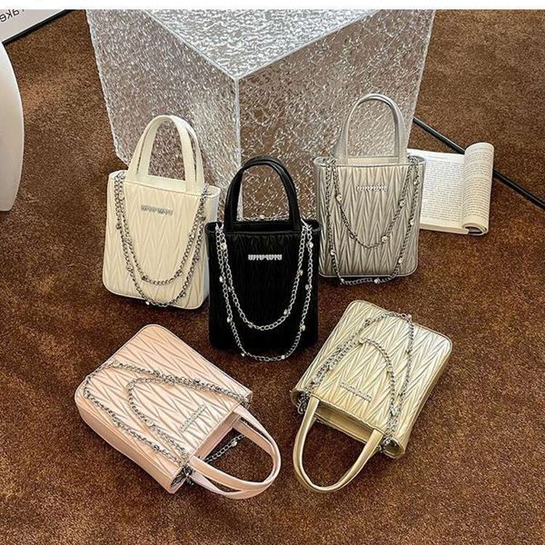 

designer bags popular bag for women summer chain crossbody bag fashionable bucket bag mui mui bag yaid