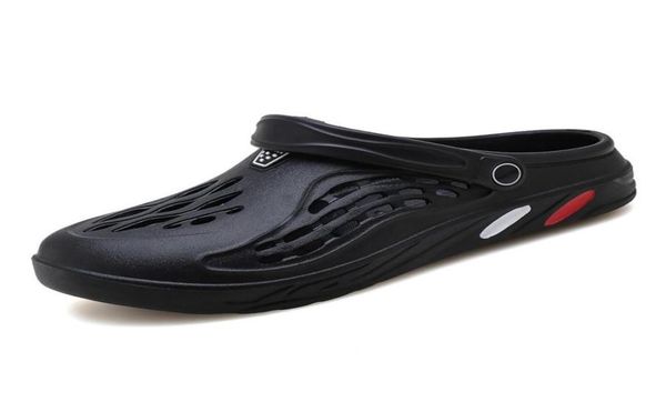 

trend fashion slippers slides shoes rubber sandals women bule beach outdoor walking breathable soft in suitable four size 36-48224p8098524, Black