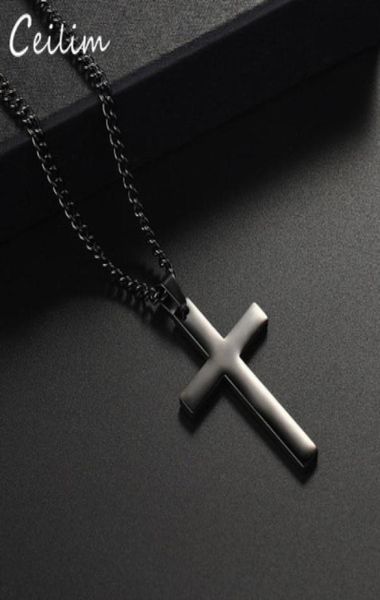 

2020 new pendant necklace women men black chains stainless steel adjustable long necklaces jewelry gift1967051, Silver