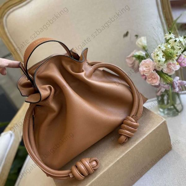 

designer drawstring lowe brand shoulder handbag leather handheld leather wallet multi-functional women's crossbody shoulder bag soft an