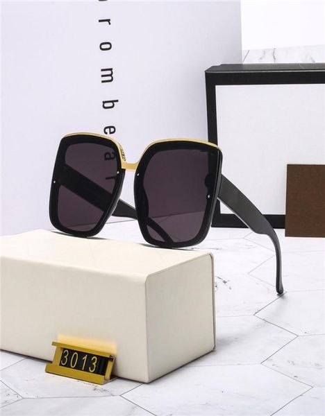 

2021 designer polarized mens sunglasses blue mirorr luxury women uv400 protection driving for men with box7561528, White;black