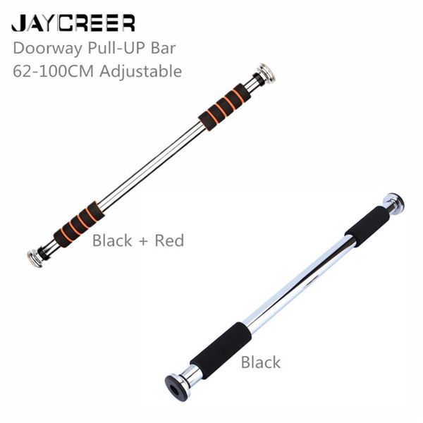 

jaycreer adjustable 62-100cm health & fitness door way chin up and pull up bar195r