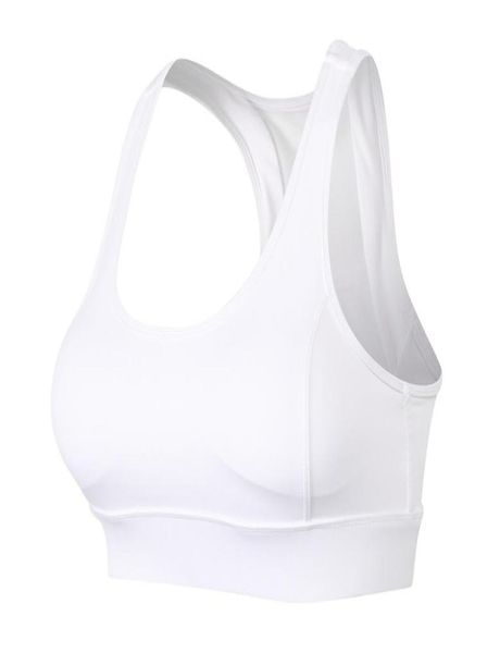 

women workout sport bra black yoga suit quick dry fitness wear white color2083907