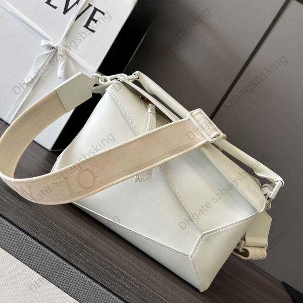 

10a brand bag puzzles designer handbag wallet women's leather hand-held square luxury embroidery wide strap crossbody bag