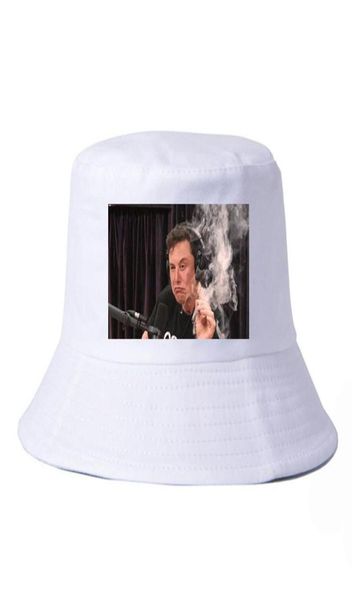 

cloches men women print elon musk smoking bucket hat fashion summer hats fisherman caps panama cap gorras1680847, Blue;gray