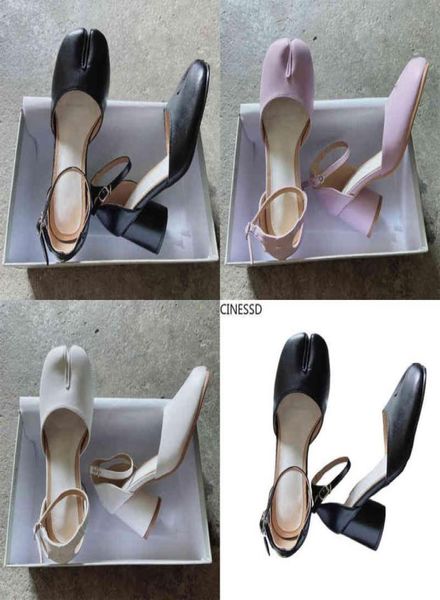 

sandals black flip flops for summer sandal women split toe ninja tabi pumps shoes woman 6cm heels ladies high pig feet shallow san9859056