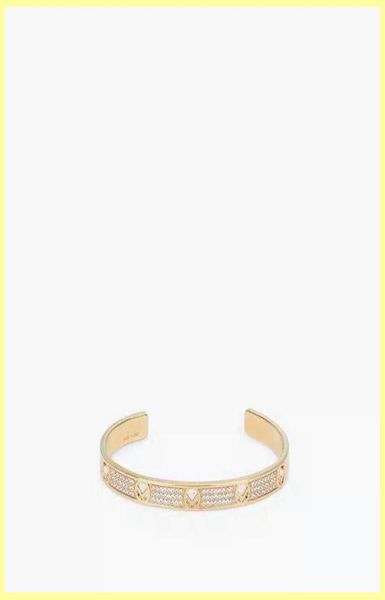 

2022 fashion designer bracelet for mens women full diamond gold letters f bracelets gifts womens luxury love bracelets jewelry 2107898809, Black