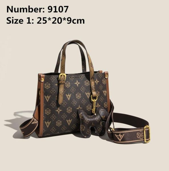 

whole factory ladies leathers shoulder bags large capacity wearresistant printed handbag elegant contrast leather tote bag fo6198082