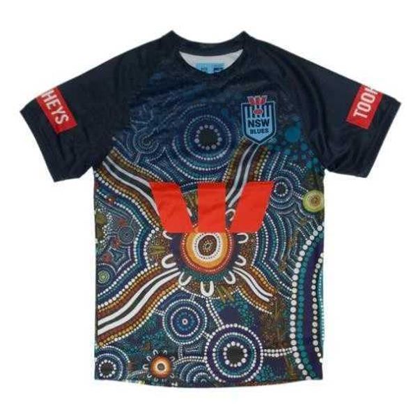 

2023 nsw blues indigenous jersey size s-m--xl-xxl-3xl-4xl-5xl, White;black