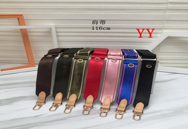 

7 colors pink black green blue coffee red shoulder straps for 3 piece set bags women crossbody bag fabric bag parts strap 2025856289