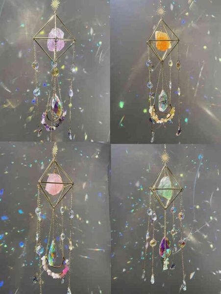 

healing aura quartz window sun catcher prismprism hanging suncatchercar charm windowwitchy suncatchers aa2203187234417, Silver