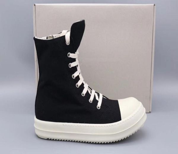 

18ss original tpu fragrant sole earthtone vegan high canvas sneaker trainer boots4067741, Black