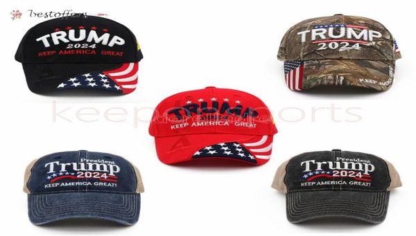 

dhl 2022 trump snapbacks baseball cap hat embroidery cotton us presidential election keep america great president trump 2024 repub4395182, Black;white