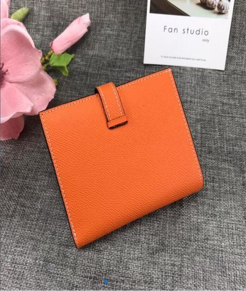 

espom short wallets whole women card holder purse bags fashion cowskin genuine leather come with box small bag 51201761861, Red;black