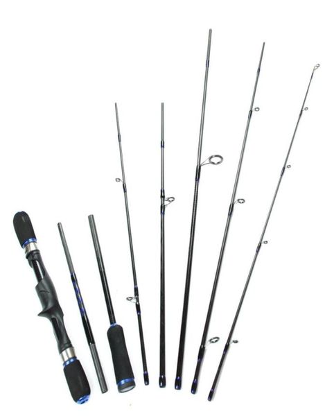 

8 sections carbon fiber fishing rod tackle travel fishing casting spinning rods china pole for fly carp vara de pesca2772159