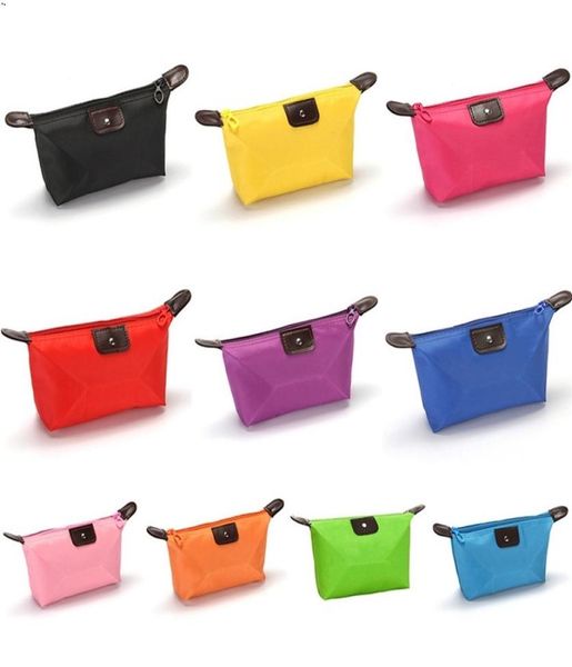 

good quality lady makeup pouch waterproof cosmetic bag clutch toiletries travel kit casual small purse candy sport2851452