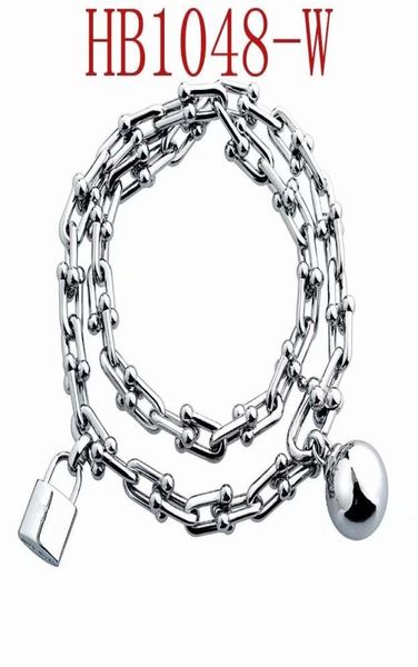 

2019 fashion new rose gold 316l stainless steel screw bangle bracelet t brand designer bracelet for women ladies fashion bracelet3718435, Black