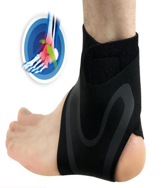 

1pc sports ankle protective sleeve brace compression support sleeves plantar fasciitis foot socks ankle supports2958381, Blue;black