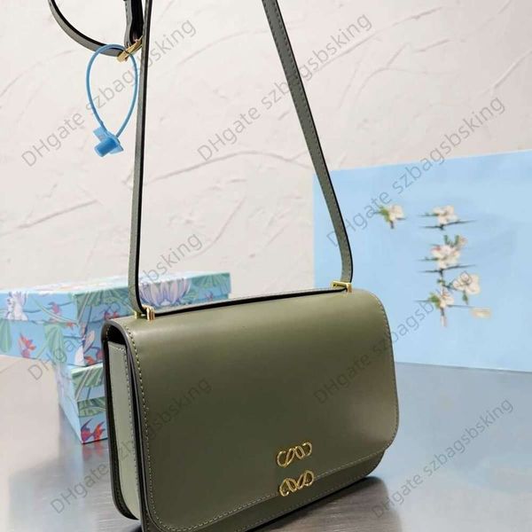 

design bags lower brand shoulder handbag leather clamshell retro small square leather wallet fashion multi-functional crossbody tofu bag wom