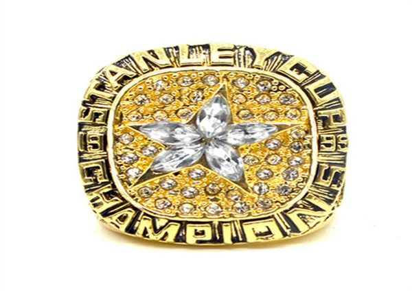 

1999 stars cup hockey championship ring wholesale 596766, Golden;silver