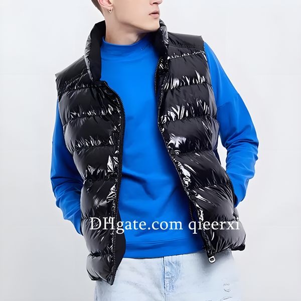 

down jacket winter vests parkas coat hooded outerwear waterproof for men and women vest windbreaker keep warm hoodie thick clothing detachab, Black;white