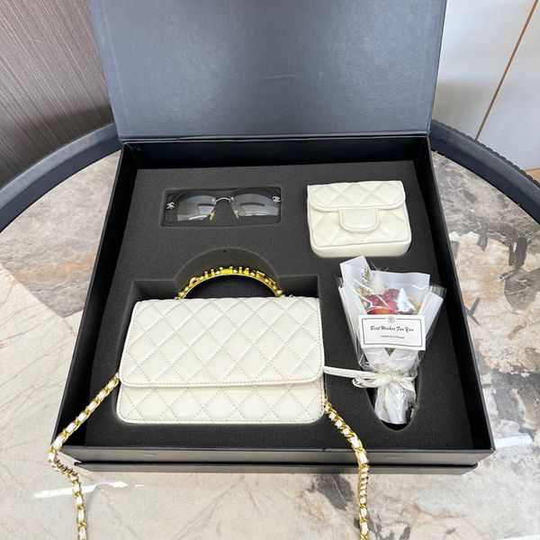 

designer luxury bags combination set with box, classic fashion, perfect logo shoulder bag, messenger bag, tote bag, chain bag, multifunction