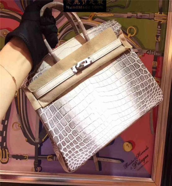 

bags handmade real himalayan crocodile leather 30 female portable oem7322879