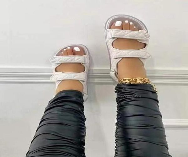 

sandals women039s arrival fashion tape soft and comfortable casual beach flat summer shoes for women6472895, Black